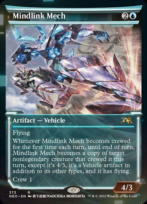 Mech Mindlink (escaparate con brillo suave) [Kamigawa: Neon Dynasty] 