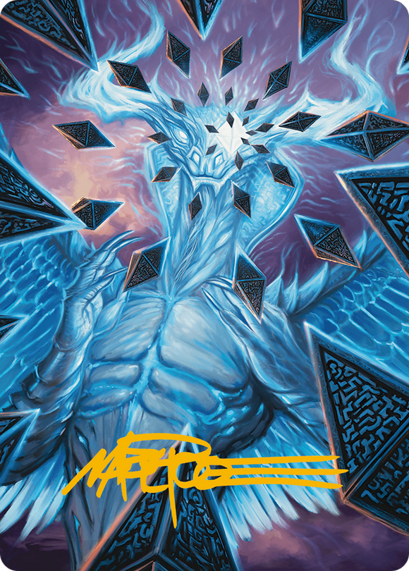 Tarjeta de arte de encuadernación de Ugin (firma estampada en oro) [Serie de arte Modern Horizons 3] 
