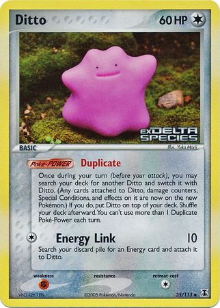 Ditto (35/113) (Estampado) [EX: Especie Delta] 