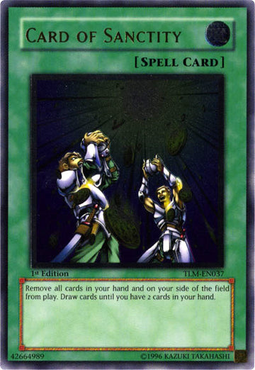Carta de Santidad [TLM-EN037] Ultimate Rare 