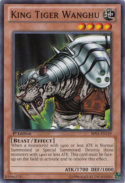 Rey Tigre Wanghu [BP01-EN129] Común 