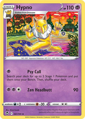 Hypno (061/195) [Espada y escudo: Tempestad de plata] 