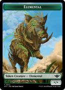 Elemental // Plot Double-Sided Token [Outlaws of Thunder Junction Tokens]-1