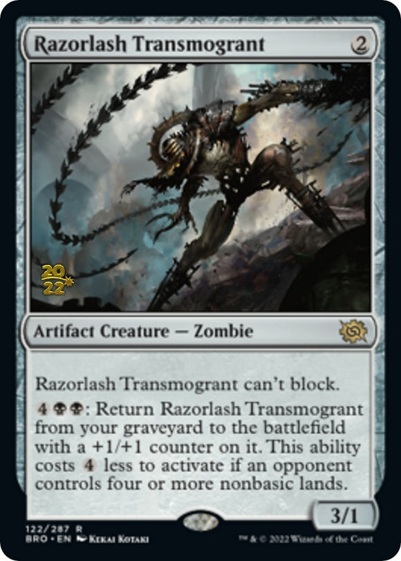 Transfiguración de Razorlash [Promociones previas al lanzamiento de The Brothers' War] 