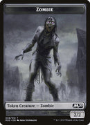 Dragon (002) // Zombie Double-Sided Token [Game Night 2019 Tokens]-2