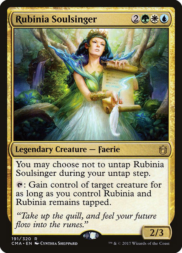 Rubinia Soulsinger [Antología del comandante] 