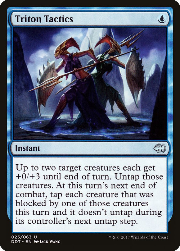 Tácticas de Tritón [Duel Decks: Tritones contra Duendes] 