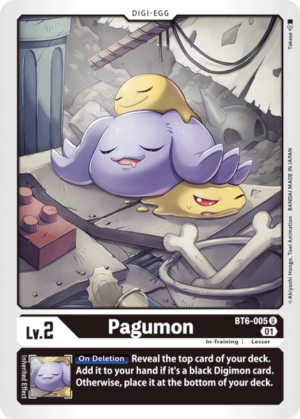 Pagumon [BT6-005] [Doble Diamante] 
