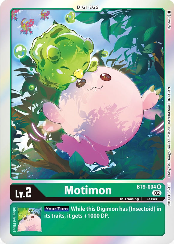 Motimon [BT9-004] (Paquete oficial del torneo vol. 8) [Promociones de X Record] 