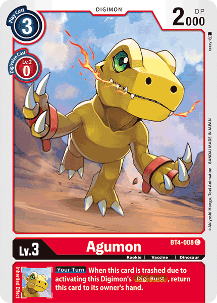 Agumon [BT4-008] [Gran Leyenda] 