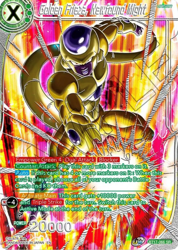 Golden Freezer, New Found Might (BT17-066) [Selección del coleccionista, vol. 3] 