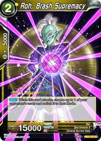 Roh, Brash Supremacy (Torneo de Draft del Multiverso Divino) (DB2-122) [Tarjetas de Promoción del Torneo] 