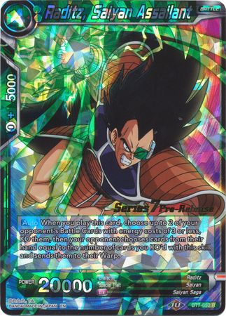 Raditz, Saiyan Asaltante (BT7-052_PR) [Promociones de prelanzamiento de Asalto de los Saiyans] 
