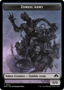 Eldrazi Spawn // Zombie Army Double-Sided Token [Modern Horizons 3 Tokens]-2