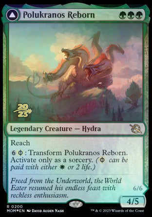 Polukranos renacido // Polukranos, motor de la ruina [Promociones previas al lanzamiento de March of the Machine] 