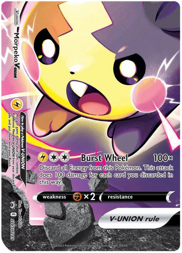 Morpeko V-Union (SWSH289) [Promociones de Sword &amp; Shield: Black Star] 