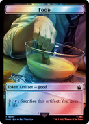 Alien Angel // Food (0058) Double-Sided Token (Surge Foil) [Doctor Who Tokens]-2