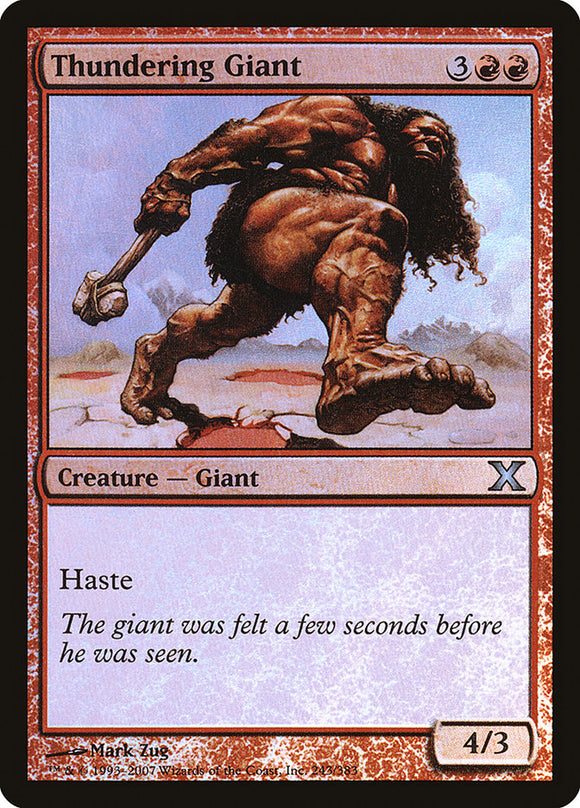 Gigante atronador (recubrimiento premium) [Décima edición] 