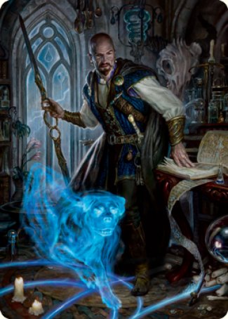 Tarjeta de arte de Mordenkainen [Serie de arte de Dungeons &amp; Dragons: Adventures in the Forgotten Realms] 