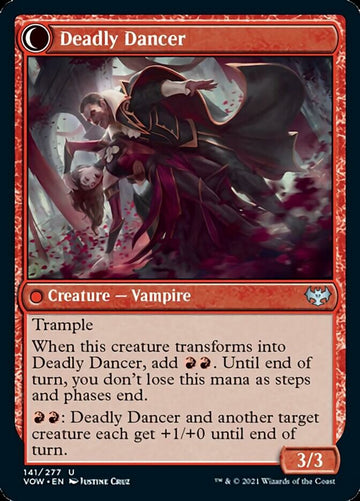 Alluring Suitor // Deadly Dancer [Innistrad: Crimson Vow] - 0