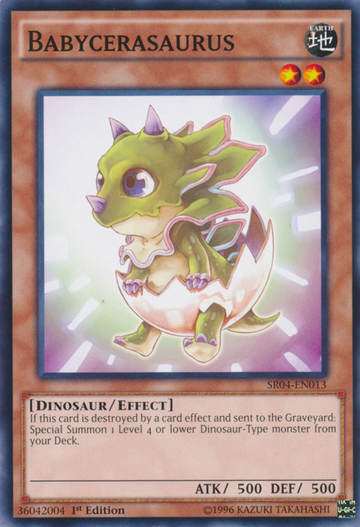 Babycerasaurus [SR04-EN013] Común 