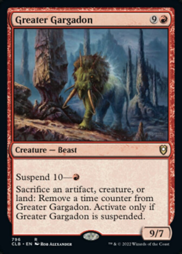 Gran Gargadon [Commander Legends: Batalla por la Puerta de Baldur] 