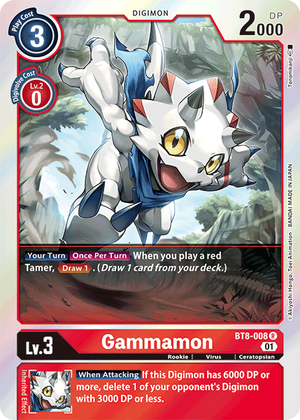 Gammamon [BT8-008] [Nuevo Despertar] 