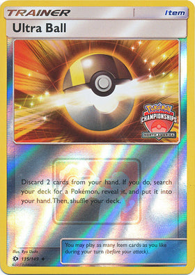 Ultra Ball (135/149) (Promoción del campeonato de NA) [Sun &amp; Moon: Base Set] 
