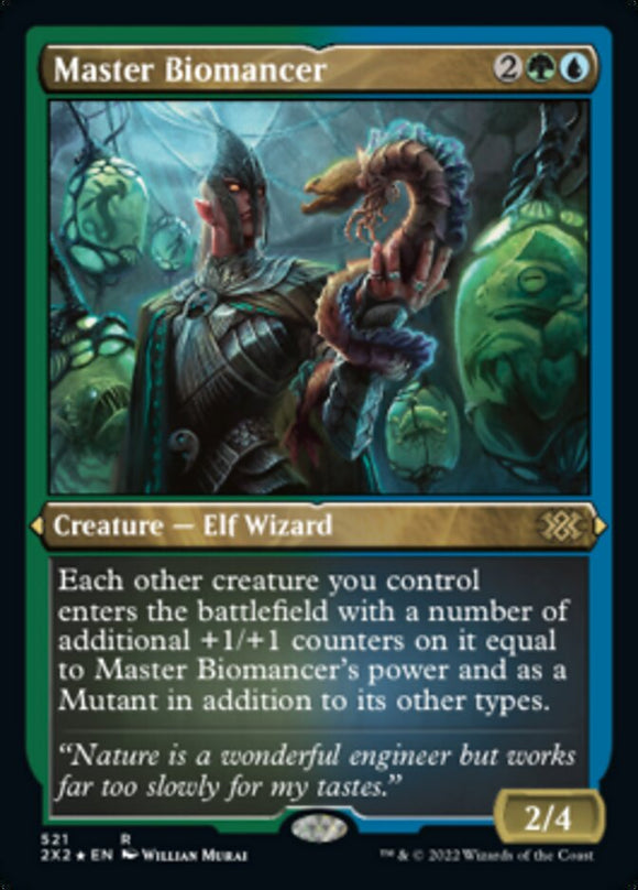 Maestro Biomante (grabado en lámina) [Double Masters 2022] 