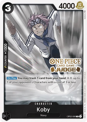 Koby (Juez) [Tarjetas promocionales de One Piece] 