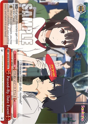 Evento de cita pasada [Saekano: Cómo criar a una novia aburrida] 