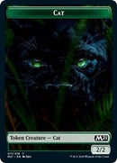 Cat (011) // Goblin Wizard Double-Sided Token [Core Set 2021 Tokens]-1