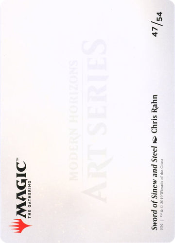 Sword of Sinew and Steel // Sword of Sinew and Steel [Modern Horizons Art Series] - 0