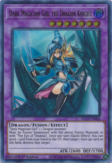 Chica Maga Oscura, la Caballera Dragón [DLCS-EN006] Ultra Raro 
