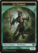 Gargoyle // Elf Warrior Double-Sided Token [Commander 2014 Tokens]-2