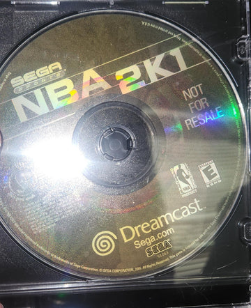 NBA 2K1 [Not For Resale] - Sega Dreamcast