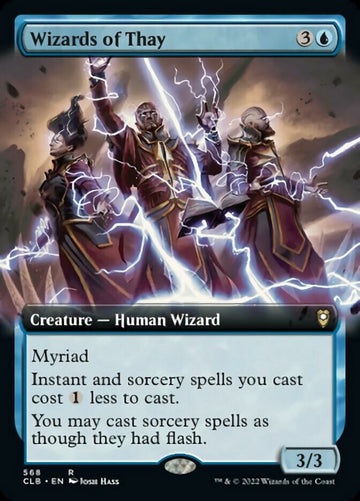 Magos de Thay (ilustración ampliada) [Commander Legends: Battle for Baldur's Gate] 