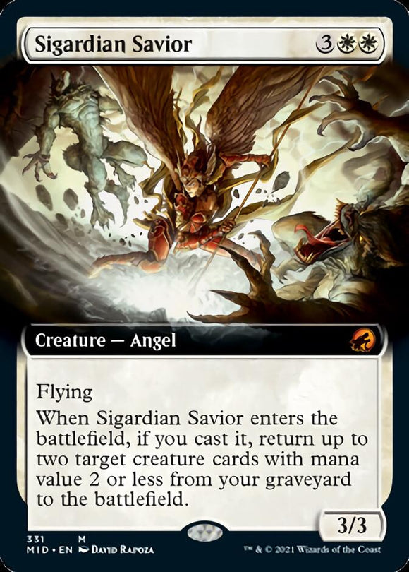Salvador sigardiano (ilustración ampliada) [Innistrad: Midnight Hunt] 
