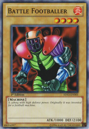 Futbolista de batalla [5DS3-EN001] Común 