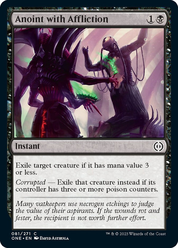 Ungir con aflicción [Phyrexia: Todos serán uno] 