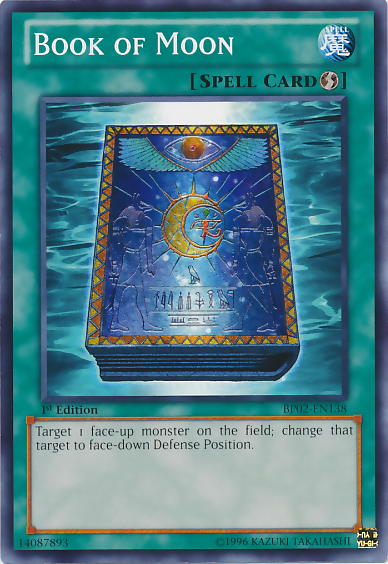Libro de la Luna [BP02-EN138] Mosaico Raro 