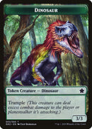 Soldier // Dinosaur Double-Sided Token [Game Night 2019 Tokens]-2