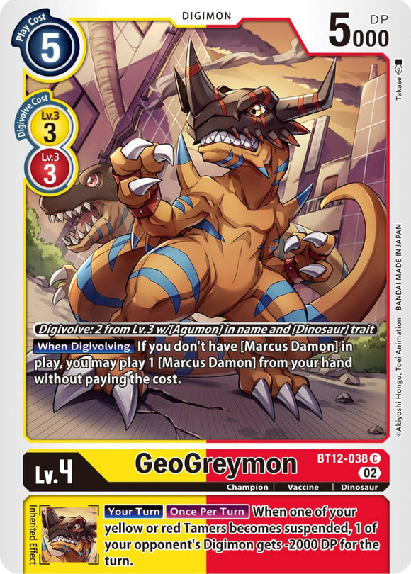 GeoGreymon [BT12-038] [A través del tiempo] 