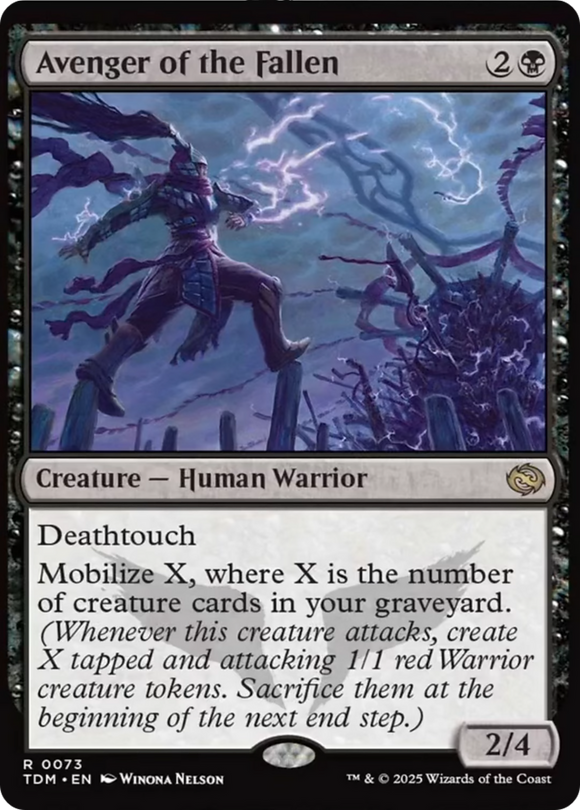 Avenger of the Fallen [Tarkir: Dragonstorm]