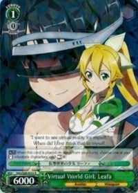 Chica del mundo virtual, Leafa (SAO/S26-E025 R) [Sword Art Online Vol.2] 