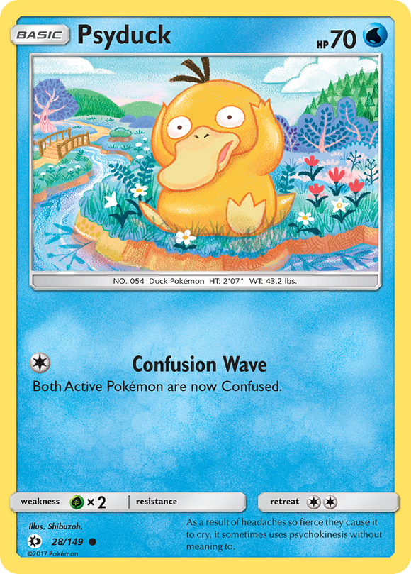 Psyduck (28/149) [Sol y Luna: Conjunto básico] 
