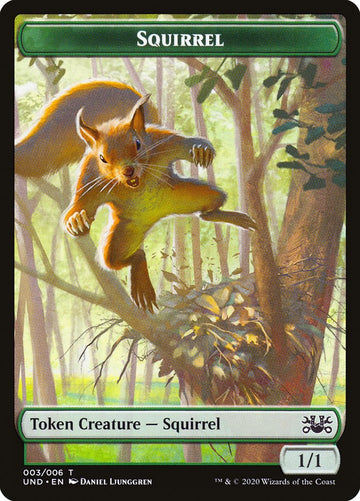 Beeble // Squirrel Double-Sided Token [Unsanctioned Tokens] - 0