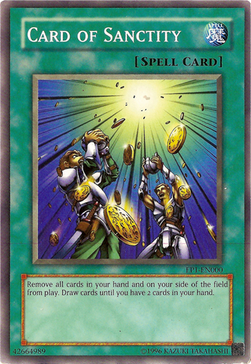 Carta de la Santidad (Promoción de Duel of Destiny de WB para niños) [EP1-EN000] Común 