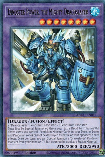 Dinoster Power, el poderoso cazador de dragones (Raro) [ANGU-EN047] Raro 