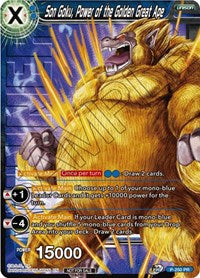 Son Goku, el poder del gran simio dorado (sello de ganador) (P-250) [Tarjetas de promoción del torneo] 